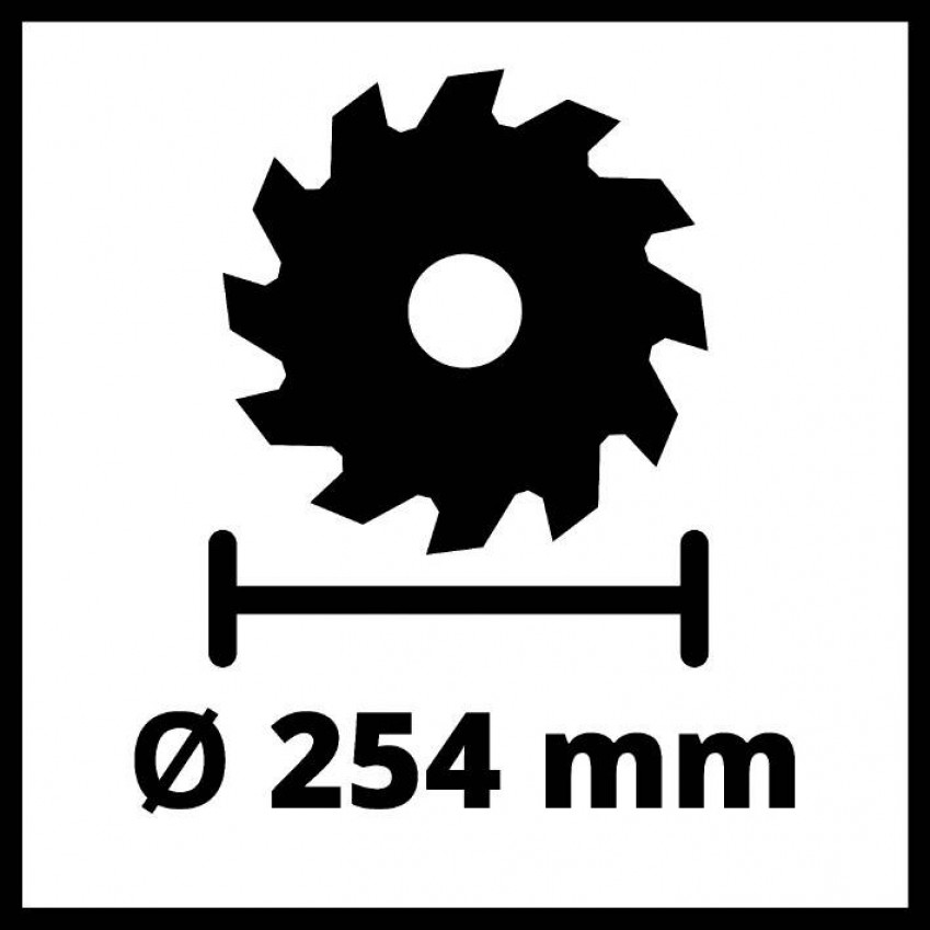 Пила циркулярна настільна TC-TS 254 eco (4340505)-