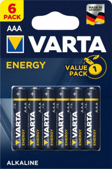 Батарейка VARTA ENERGY LR-03 AAA BLI 6-[articul]