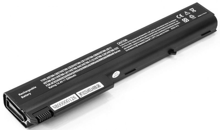 Акумулятор PowerPlant для ноутбуків HP Business Notebook NX7400 (HSTNN-DB11, H7404LH) 14.4V 5200mAh-NB00000126