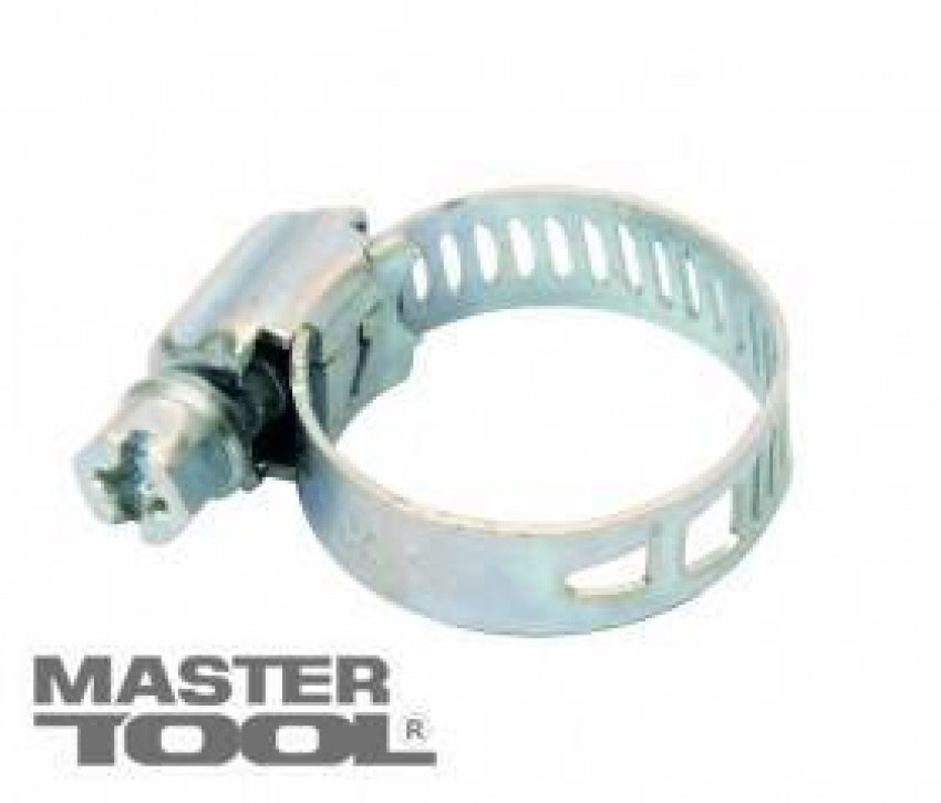 MasterTool Хомут черв'ячний оцинкований American type 12,7мм Ø32-50 мм, 50 шт, Ст.: 20-1911-20-1911