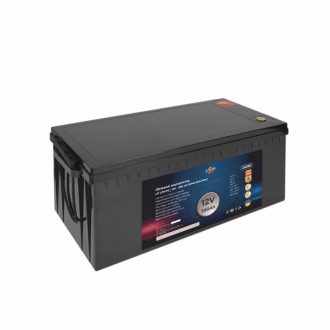 Акумулятор LP LiFePO4 12V - 280 Ah (BMS 80A/40A) пластик для ДБЖ