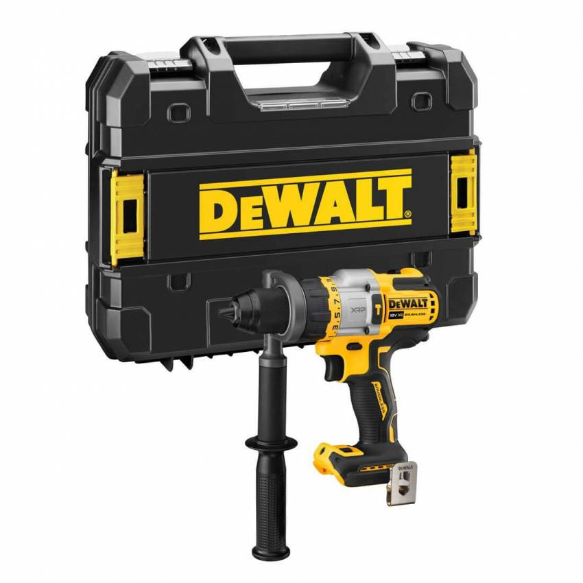 Дриль-шуруповертний акумуляторний безщітковий ударний DeWALT DCD999NT-DCD999NT