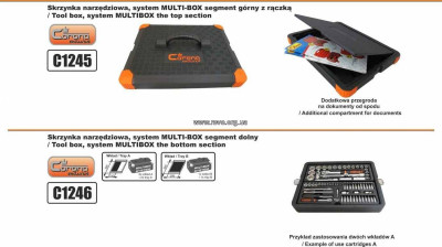 CASE SYSTEM &quot;MULTIBOX&quot;, верхній елемент, CORONA