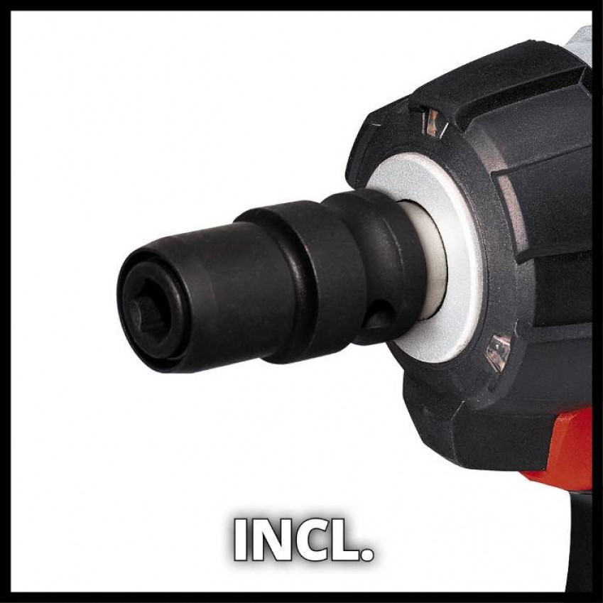 Гайкокрут ударний акумуляторний Einhell TP-CW 18 Li BL Kit 4.0 Ah (4510040K)-