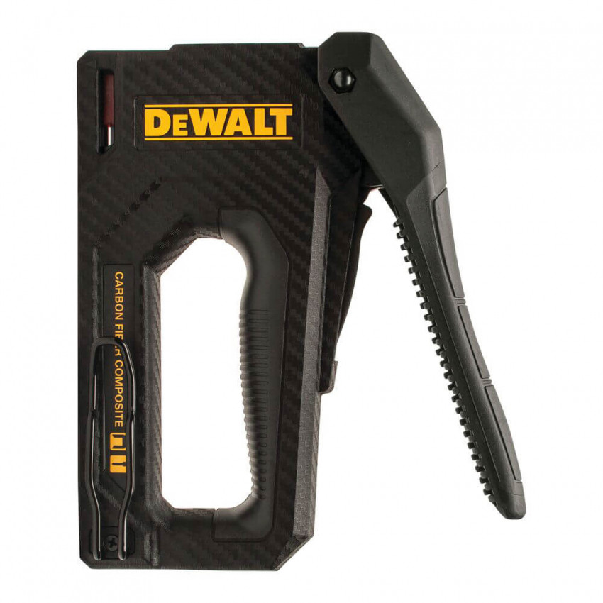 Степлер CARBON FIBRE для скоб типу G 6-14мм, цвяхів типу J 12, 15мм DeWALT DWHT80276-0-DWHT80276-0