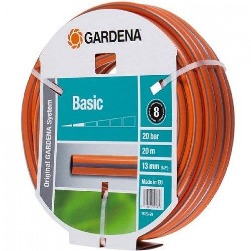 Шланг Gardena Basic 13 мм x 20 м.-18123-29.000.00