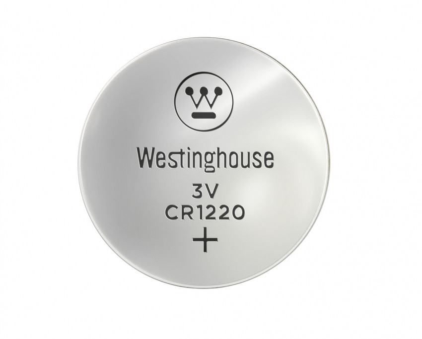 Літієва батарейка Westinghouse Lithium "таблетка" CR1220 5шт/уп blister-CR1220-BP5