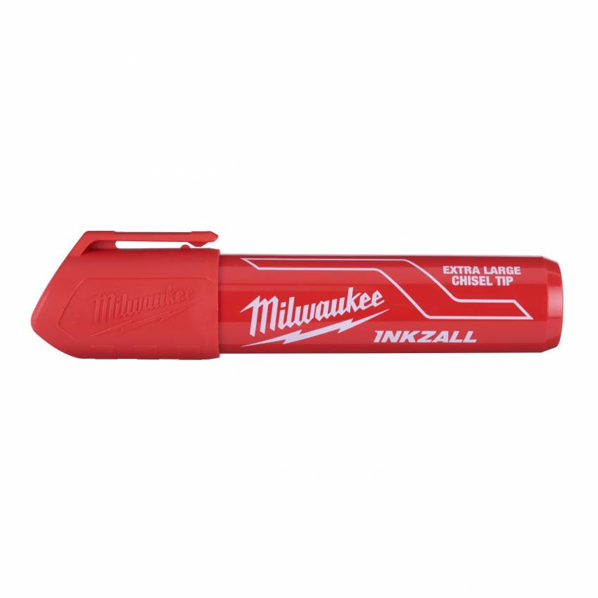 Маркер для будмайданчика InkZAll MILWAUKEE, великий (XL), червоний-4932471560