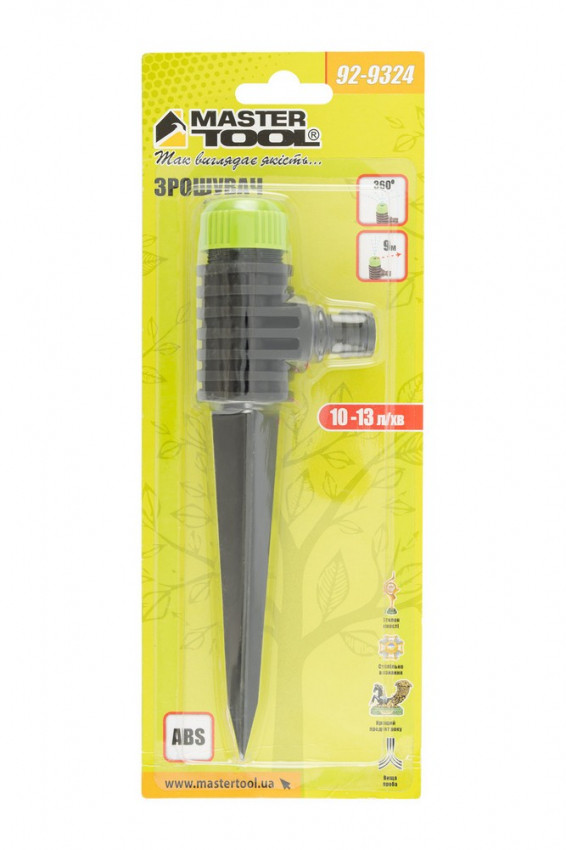 Дощователь міні статичний MASTERTOOL 1/2" 9 м 92-9324-92-9324