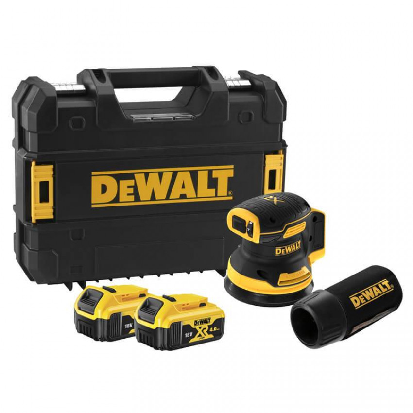 Шліфмашина ексцентрикова акумуляторна безщіткова DeWALT DCW210P2-DCW210P2