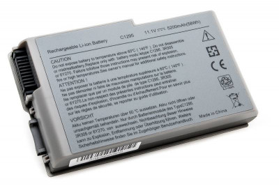 Акумулятор для ноутбука DELL Latitude D600 (C1295, DE D600, 3S2P) 11.1V 5200mAh-[articul]