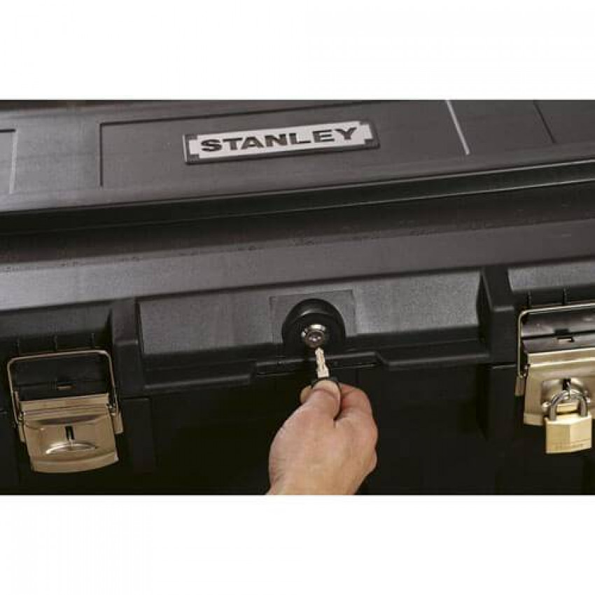 Ящик MOBILE JOB CHEST, розміри 962x591x578 мм, пластиковий з колесами STANLEY 1-93-278-1-93-278