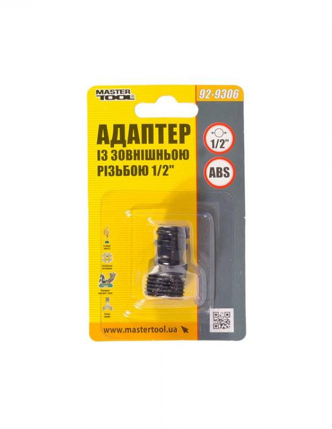 Адаптер для коннектора MASTERTOOL 1/2"ЗР 92-9306-92-9306