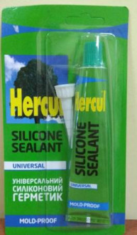 Hercul силікон універсальний MOLD-PROOF (прозорий, 50 мл)-[articul]