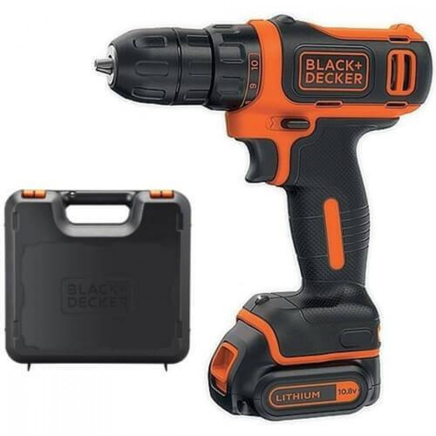 Дриль-шуруповерт акумуляторний BLACK DECKER BDCD12K-BDCD12K