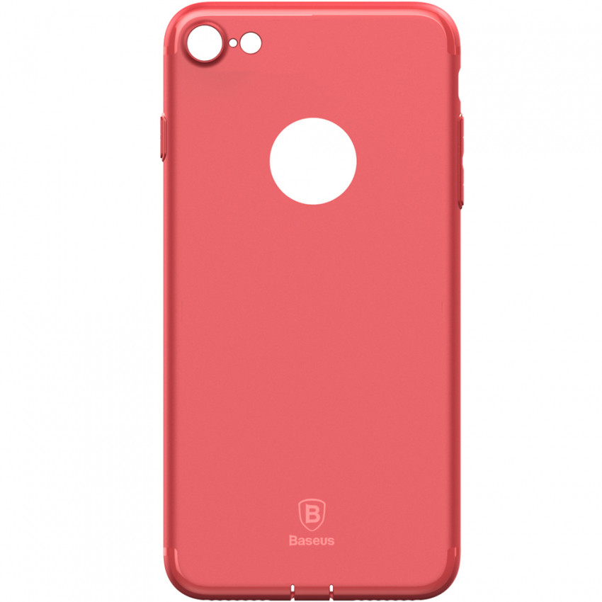 Чохол Baseus для iPhone 8/7 Simple Solid Red (ARAPIPH7-MS09)-