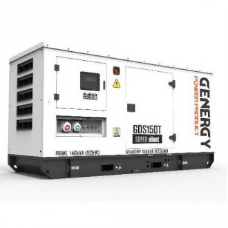 Генератор дизельний GENERGY GDS150T 123 кВт-[articul]