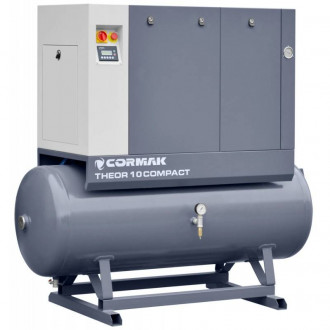 Комплект CORMAK THEOR 20 INVERTER Compact (гвинтовий компресор THEOR20, осушувач повітря N20S, бак 500л)-[articul]