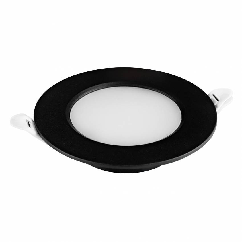 Світлодіодний світильник вбудований LED AURA-5 5W 4200K чорний-016-068-0005-060