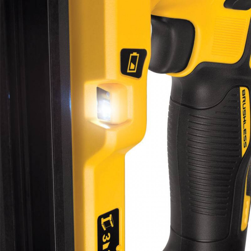 Пістолет цвяхозабивний по бетону акумуляторний безщітковий DeWALT DCN890N DCB184-DCN890N+DCB184