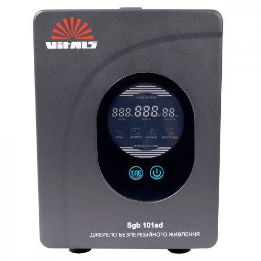 Джерело безперебійного живлення Vitals Sgb 101sd-121641