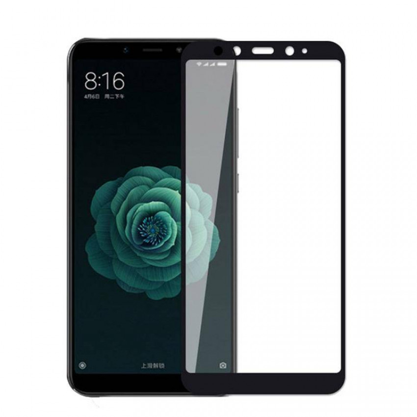 Захисне скло Full screen PowerPlant для Xiaomi Mi A2, Black-GL605521