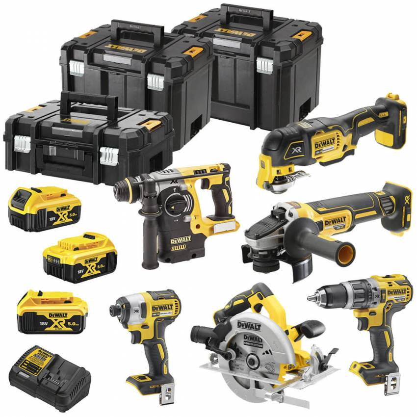 Набір із шести інструментів безщіткових DeWALT DCK685P3T-DCK685P3T