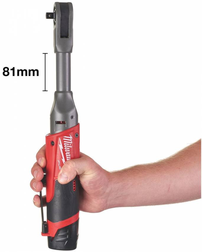 Гайковерт кутовий акумуляторний 3/8" MILWAUKEE, M12 FIR38LR-0, 75Нм-4933471500