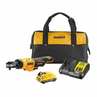 Гайкокрут кутовий - ключ-храповик акумуляторний безщітковий DeWALT DCF503D1-[articul]