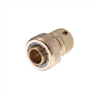 Конектор латунний 1/2&quot; на шланг 3/4&quot; STORM INTERTOOL GE-1220