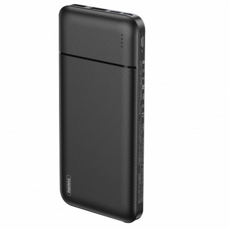 Зовнішній акумулятор Remax Lango Чорний 10000mAh (RPP-96)-[articul]