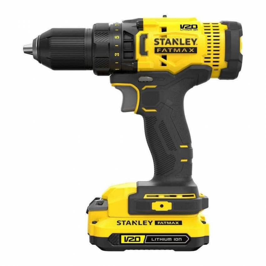 Дриль-шурупокрут акумуляторний STANLEY FATMAX SFMCD700C2K-SFMCD700C2K