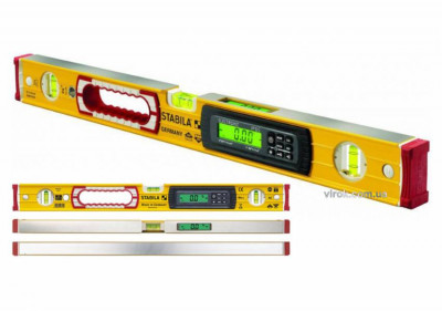 Електронний рівень STABILA Type 196-2 electronic: L= 100 см, 3 капсули, надміцний, IP65-[articul]