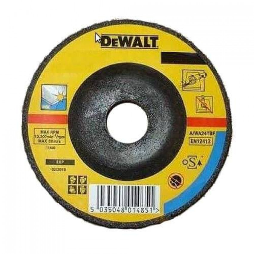 Шліфкруг по металу вигнутий INOX 180х22.2х4.0мм DeWALT DT3469-QZ-DT3469-QZ