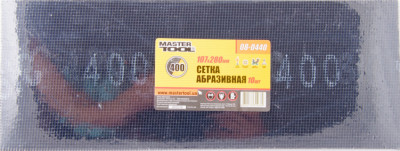 Сітка абразивна MASTERTOOL зерно 400 107х280 мм 10 шт 08-0440-[articul]