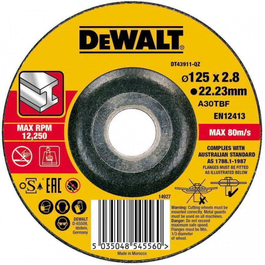 Коло відрізне DeWALT DT43911-DT43911