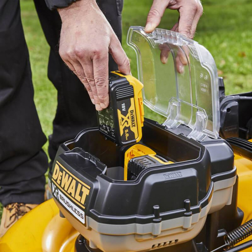 Газонокосарка акумуляторна безщіткова DeWALT DCMW564P2-DCMW564P2