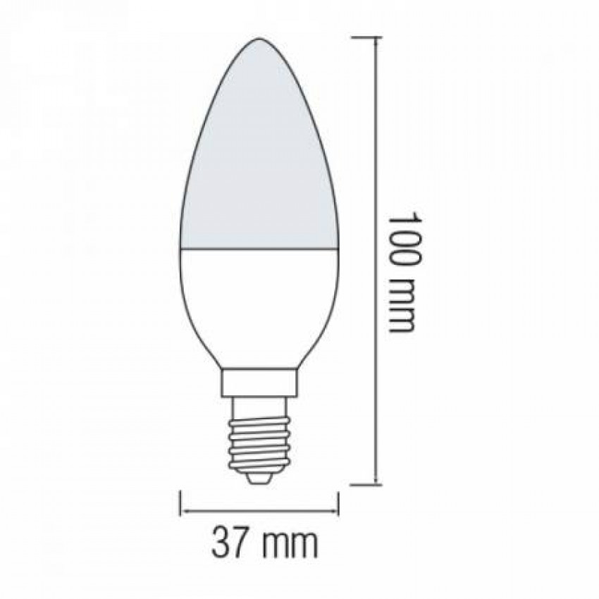 Світлодіодна лампа ULTRA-6 6W E27 6400К-001-003-0006-040