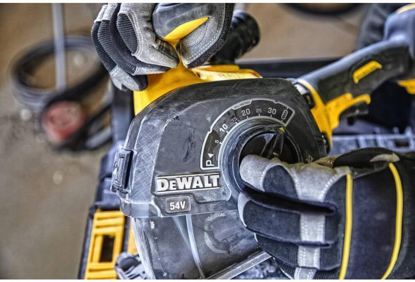 Штроборіз акумуляторний безщітковий, 54В XR FLEXVOLT Li-lon DeWALT DCG200T2-DCG200T2