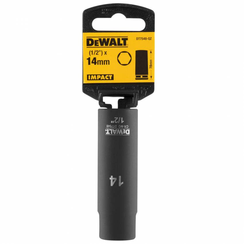 Головка торцева ударна довга IMPACT DeWALT DT7548-DT7548