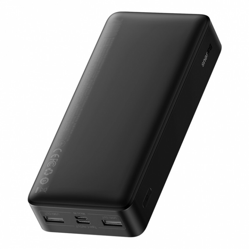 Зовнішній акумулятор Baseus Bipow Digital 15W 20000mAh Чорний (PPDML-J01)-