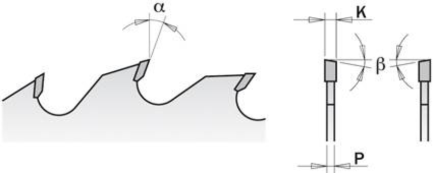 279.020.10W Пила HW D=250 F=80 Z=20+4 K=3,2/2,2 <=18-279.020.10W