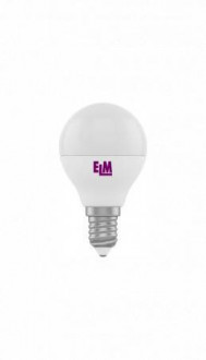 LED лампи ELM D45 4W PA11 E14 4000 ELM-[articul]