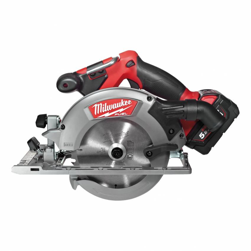 Пила ручна дискова акумуляторна MILWAUKEE, M18 CCS55-0X, Ø165мм (HDкейс)-4933451429