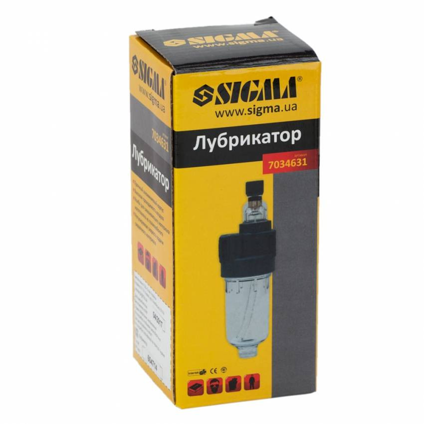 Лубрикатор 500л/хв ¼" Sigma (7034631)-7034631