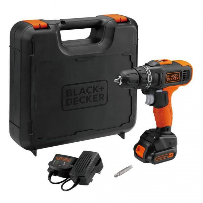 Дриль-шуруповерт акумуляторний BLACK DECKER BCD7122CK-BCD7122CK