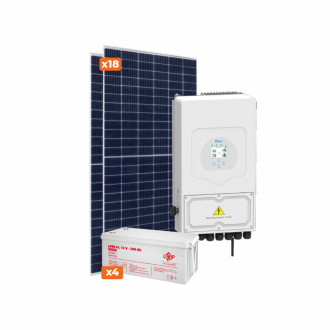 Комплект СЕС DEYE for LP 8 kW GRID - АКБ-9,6 kW Стандарт