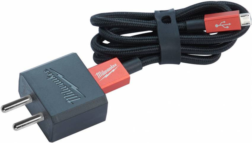 Зарядний пристрій Micro-USB MILWAUKEE, QUSB, 220В-4932459888