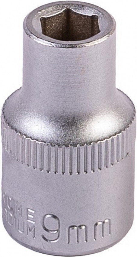 Насадка торцева 6-гранна MASTERTOOL 1/2" 9 мм CRV 78-0009-78-0009