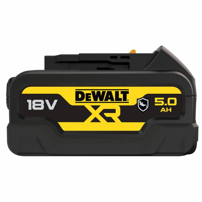 Акумуляторна батарея GFN DeWALT DCB184G, 18 В XR Li-lon GFN блок - Glass Filled Nylon (нейлон армований скловолокном) 5 Аг, вага 0.72 кг. Літій-іонна-DCB184G